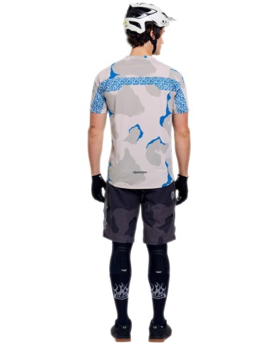 Troy Lee Designs Skyline Pro Short Sleeve Jersey – Flow Camo beige