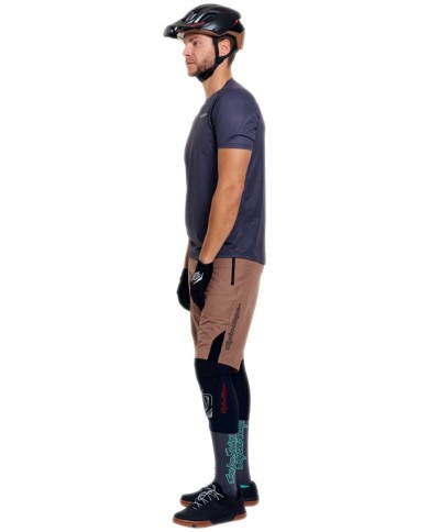 Troy Lee Designs Skyline Pro Kurzarmtrikot – Mono grau