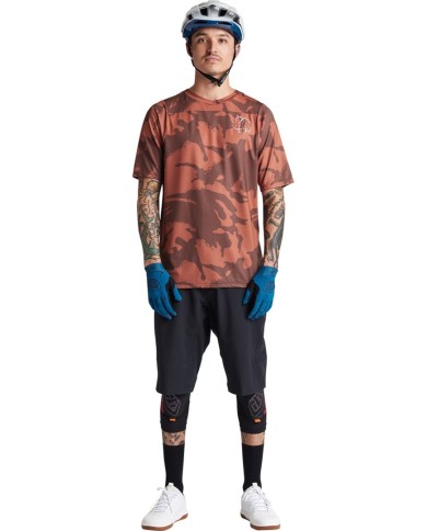Troy Lee Designs Skyline SS Jersey - Shadow marron