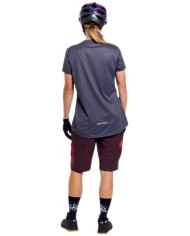 Troy Lee Designs Damen-Trikot Lilium Pro Short Sleeve Jersey – Mono grau