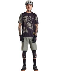 Troy Lee Designs Flowline SS Jersey - Condfined noir
