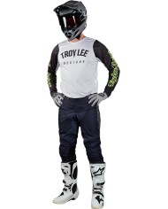 Troy Lee Designs GP PRO Jersey - Boltz grigio-fluo giallo