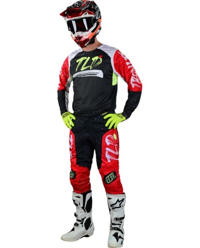 Troy Lee Designs GP PRO Jersey - Partical schwarz-rot