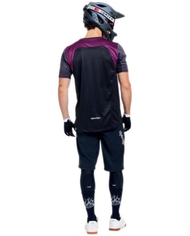 Troy Lee Designs Stage Short Sleeve Jersey - Signature gray