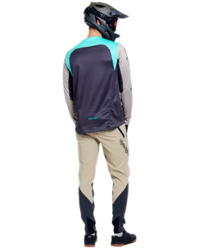 Troy Lee Designs Stage Long Sleeve Jersey – Signature beige