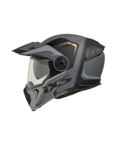 casco modulare iXS Venture 1.0 MIPS nero opaco-antracite