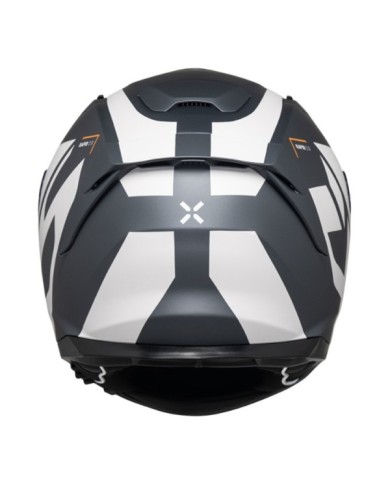 iXS Rapid 2.0 Graphic casque intégral blanc mat-gris