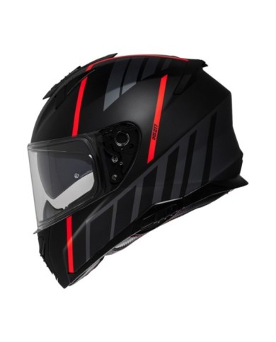 iXS Casque intègrale iXS217 2.0 noir mat-rouge