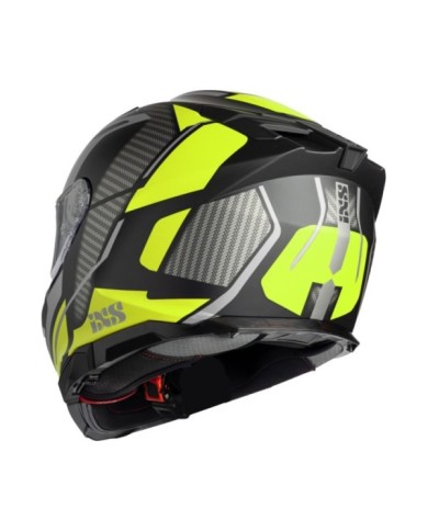 iXS Casque intégral iXS912 SV 2.0 Blade noir-fluo jaune