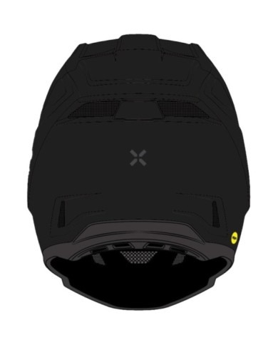 iXS Trigger MX 1.0 Chalky MIPS casque intégral noir métallique