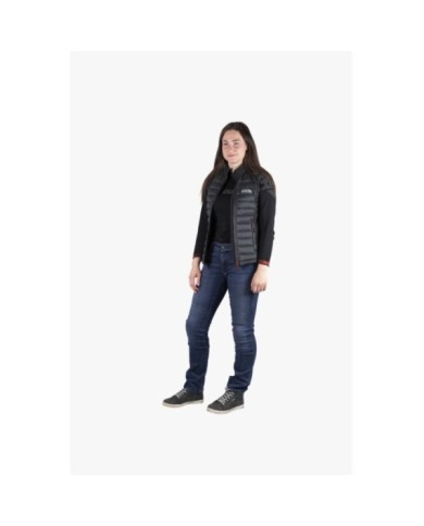 iXS Team Damen Jacke Zip-Off schwarz