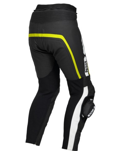 mute sportive iXS RS-800 1.0 2Pc. nero-giallo-bianco