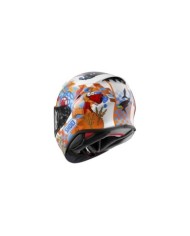 SHOEI Casque intégral NXR2 Yago TC-2, blanc-orange-clair bleu