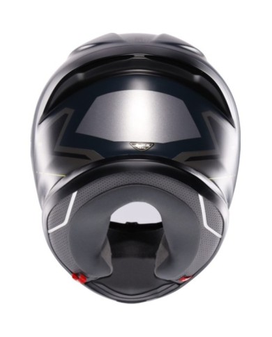 AGV Casco integrale K6 S Enhance grigio opaco-giallo fluo