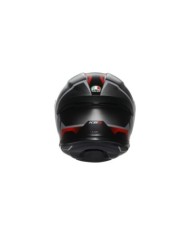 AGV Casco integrale K6 S Karve opaco nero-bianco-rosso