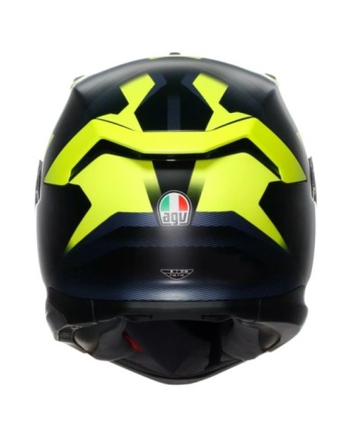 AGV Integralhelm K7 Glimpse schwarz-gelb