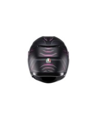 AGV Casco integrale K3 Syth nero opaco grigio rosa