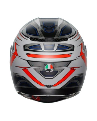 AGV Casque intégral K3 Space mat blanc-rouge