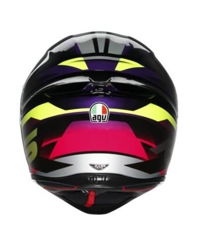 AGV Casco integrale K1 S Fastlap nero-viola-rosa