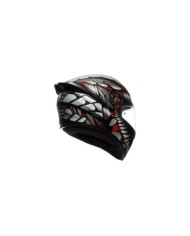 AGV Casque intégral K1 S Lyzard mat noir-gris-rouge