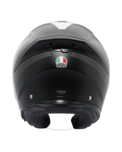 AGV Casco jet K5 Evo Control nero opaco e bianco