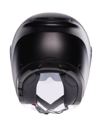 AGV Casque jet Irides Mono Uni noir mat