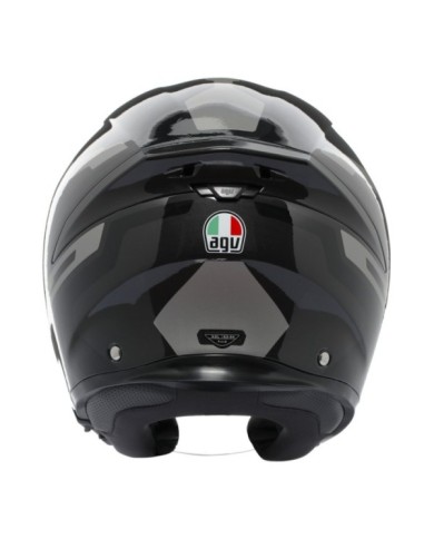 AGV Casque jet K5 Evo Tune gris-noir