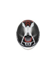 AGV Casque jet Irides Trieste noir-blanc-rouge