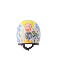 gms Casco Jet Ride & Surf bianco-giallo-blu summer vibes