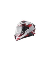 gms Casque intégrale Gelero blanc-rouge-gris