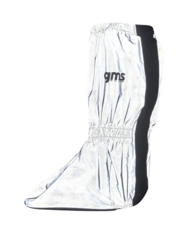 gms Copriscarpe antipioggia Lux grigio riflettente