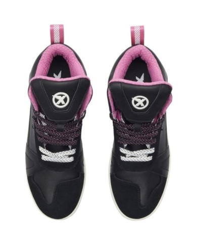 XPD Scarpe da ginnastica MOTO-1 H2OUT da donna nero-rosa
