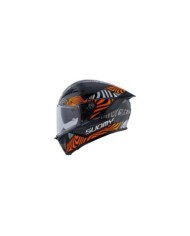 Suomy Casco integrale Stellar 2 Molten nero-arancione-bianco