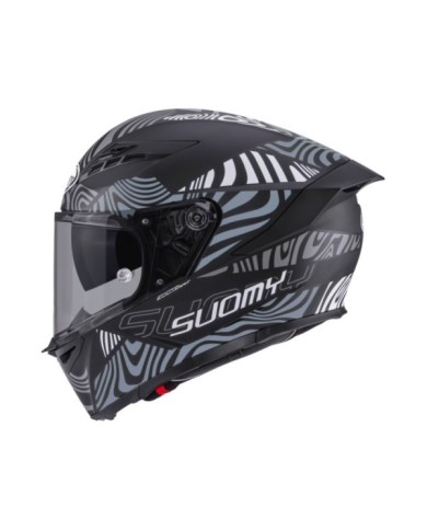 Suomy Integralhelm Stellar 2 Molten schwarz matt-grau
