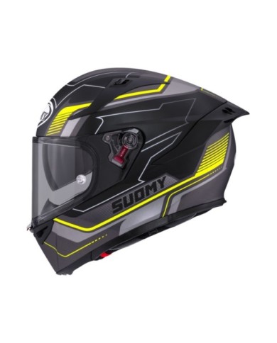 Suomy Integralhelm Speedstar 2 Visual schwarz matt-gelb