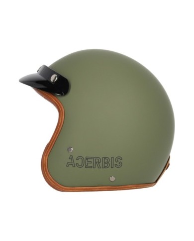 Acerbis Casco jet Skodela verde militare