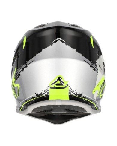 Acerbis Motocorsshelm PROFILE Junior schwarz-gelb