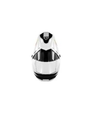 Acerbis Casque motocross T711 blanc-noir