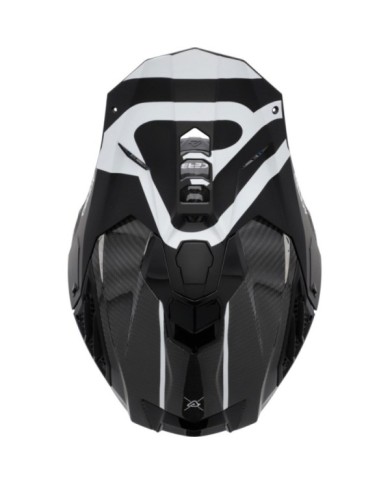 Acerbis Casco da motocross AIRSTRIKE-C nero-bianco
