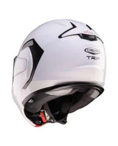 Caberg Trip casco modulare bianco
