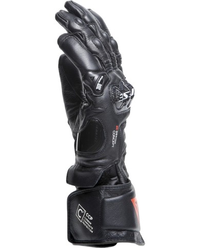 Guanti Dainese Carbon 4 Lang in pelle nera
