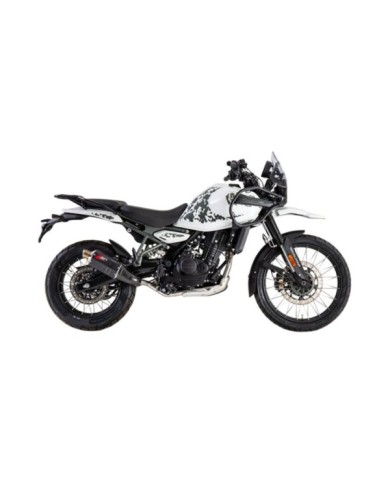 ZARD Slip-On en acier inoxydable homologué E5+ avec manchon en al