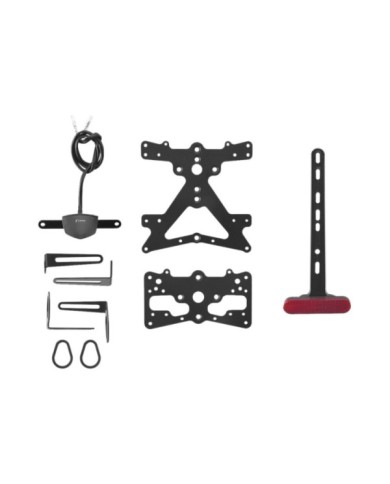Rizoma Support de plaque d´immatriculation, noir