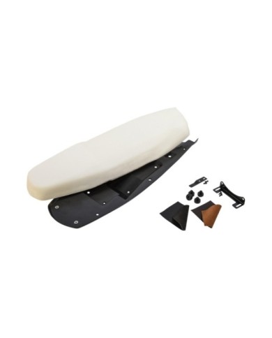 ZARD Selle Lite Slim avec bandes marron