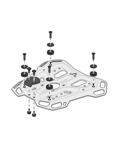 SW-MOTECH Porte-bagages Adventure-Rack