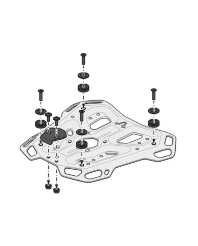 SW-MOTECH Portapacchi Adventure-Rack