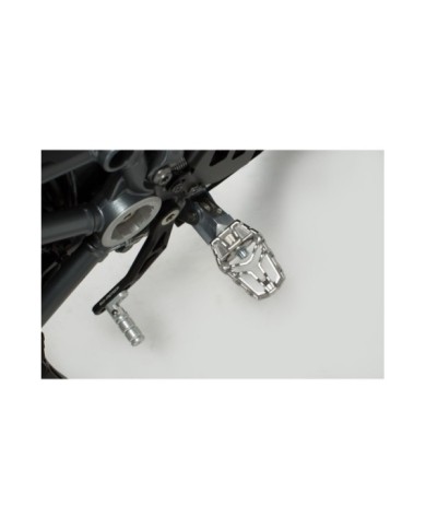 SW-MOTECH Kit Repose-pieds EVO argent