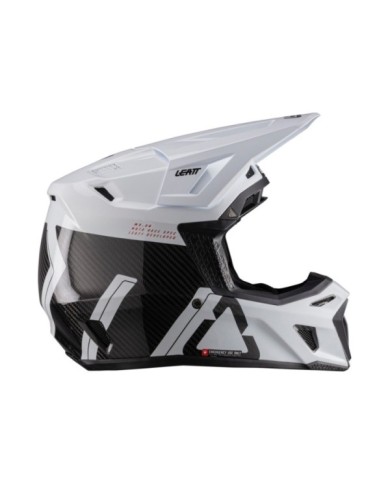 Leatt Helmet Kit Moto 9.5 V26 carbon-weiss