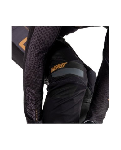 Leatt Pant Moto 5.5 I.K.S. V25 stealth Stealth schwarz-grau-gold