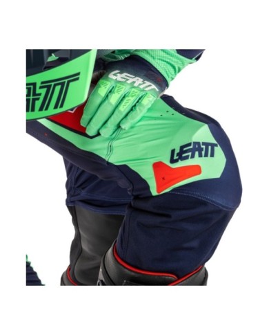 Leatt Pant Moto 4.5 Lite V25 vert-gris-rouge